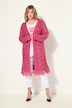 Long cardigan with  fringed hem