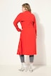 Trenchcoat, klassisk pasform, denimlook