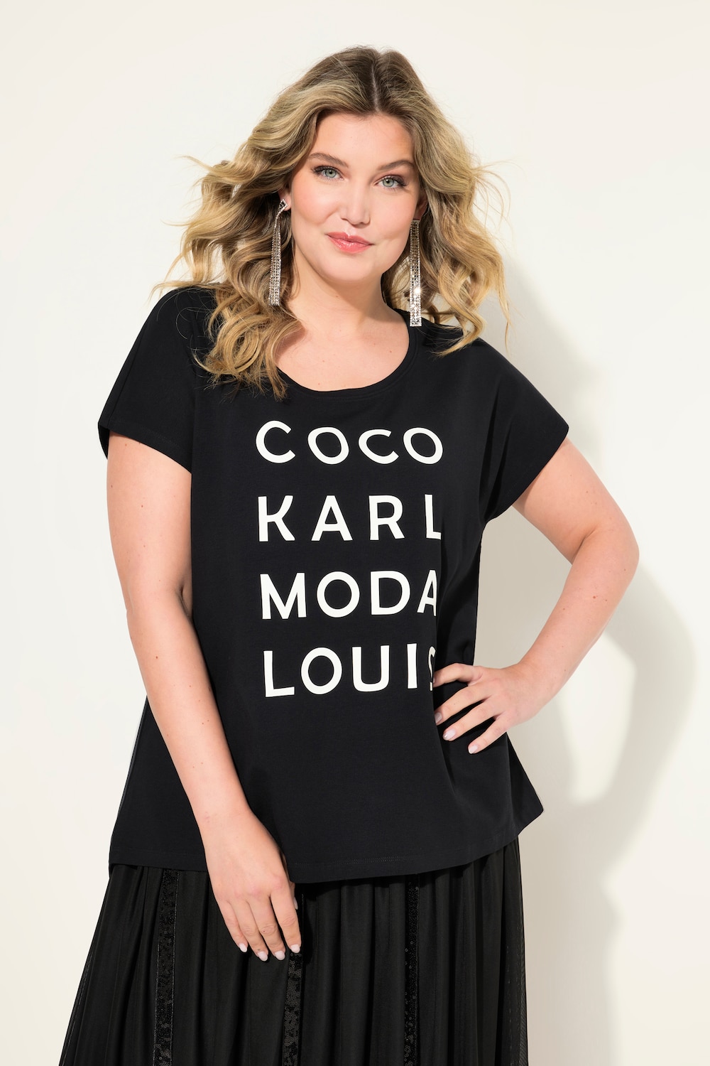 T-Shirt, oversized, Statement-Print