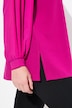 Tunika, A-Linie, Chiffon-Langarm, V-Ausschnitt
