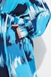 Maxikleid, Krepp, Oversized, Tunika-Ausschnitt, Langarm