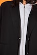 Blazer, oversized, hette, helforet