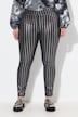 Jegging, Slim Fit, glitterstrepen