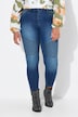 Jeans, smal passform, patch-look, 5-lommer