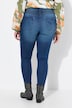 Jeans, smal passform, patch-look, 5-lommer