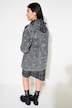 Denimjakke, oversized, stjerneprint