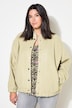 Blouson, oversized, imitert ull