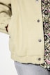 Blouson, oversized, imitert ull