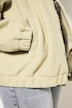 Blouson, oversized, imitert ull