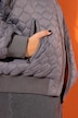 Bomberjacke, oversized, Stepp, Colorfutter