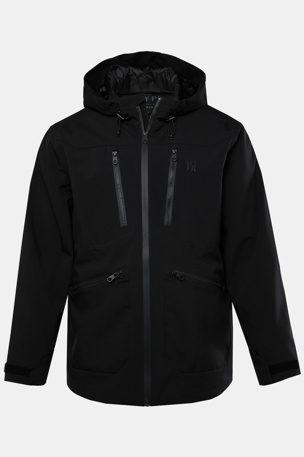 JAY-PI Funktionsjacke, Outdoor, Kapuze, Colorblocking, viele Taschen, bis 7 XL