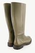 Botas de piel, caña XL, ancho H