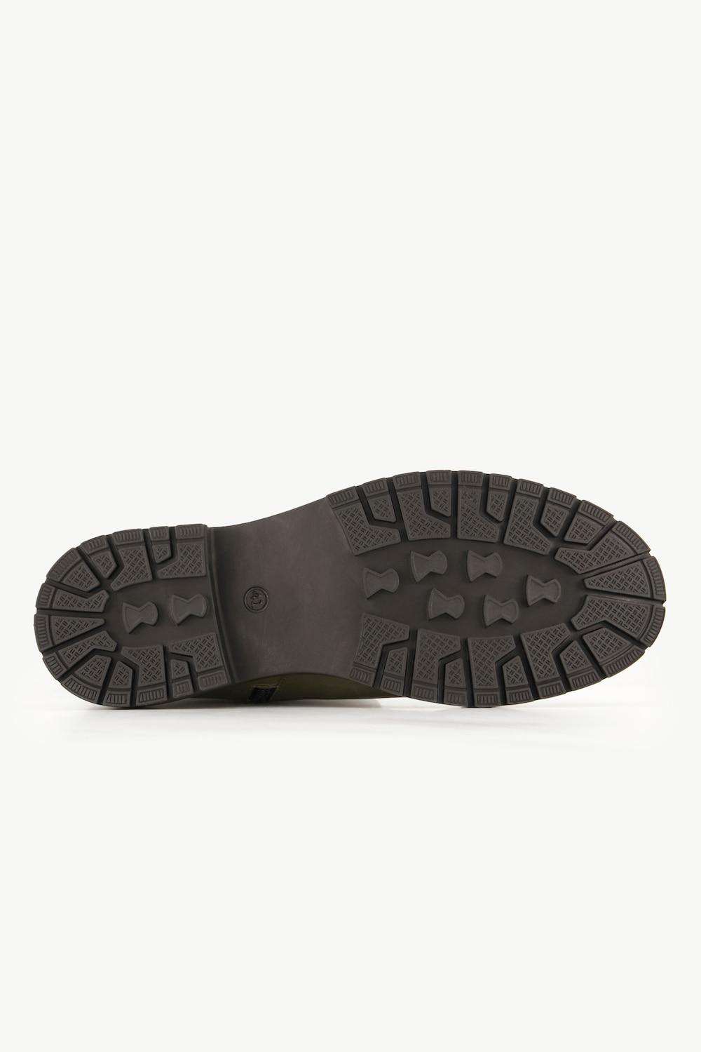 Stora storlekar Skinnboots, Dam, brun, storlek: 38, Läder/Annat, Ulla Popken