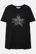 T-Shirt, Ziernieten-Stern, Halbarm