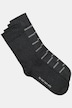 Chaussettes JP 1880, lot de 2, rayées / unies