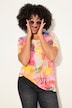 T-shirt with mix of patterns and half sleeves