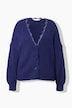 Lace Trim Cardigan