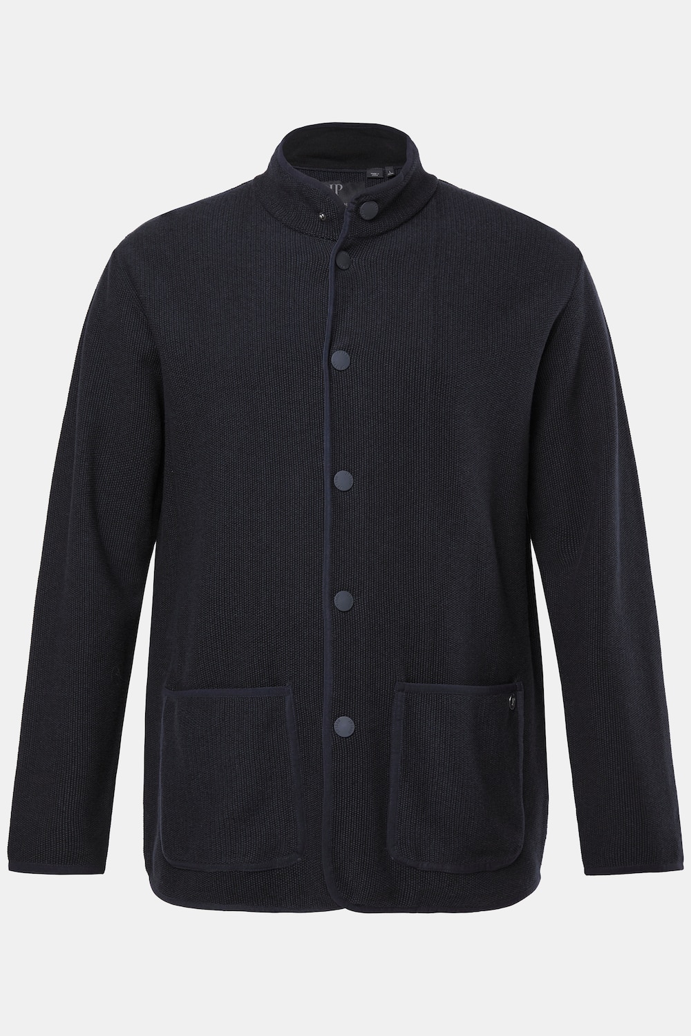 Veston en maille JP 1880, FLEXNAMIC®, col montant, boutons-pression, jusqu'au 8XL