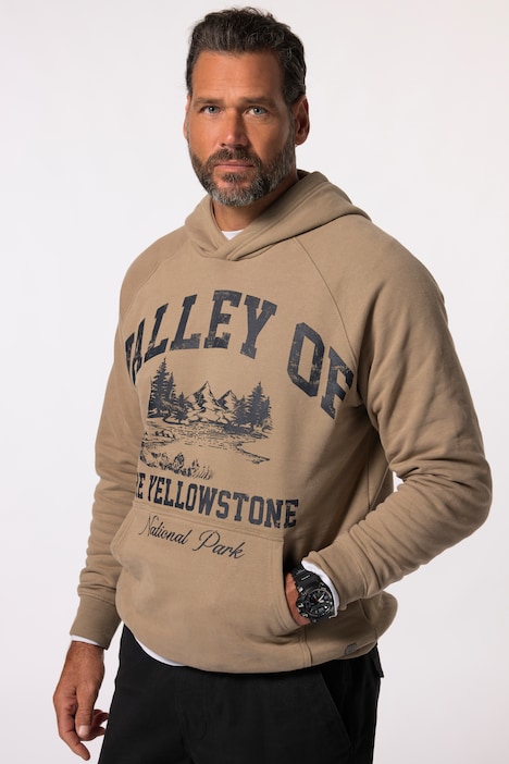 JP 1880 Hoodie, Sweat, Hood, Kangaroo Pocket, up to 8XL