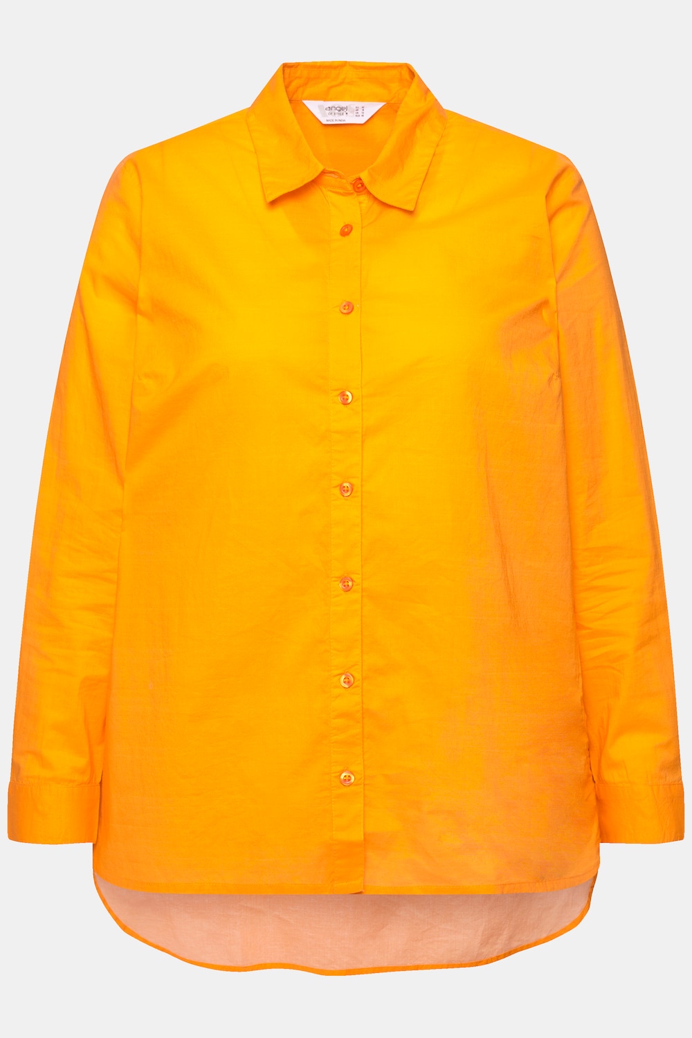 Stora storlekar Blus, Dam, orange, storlek: 46, Bomull, Angel of Style