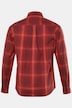 JP 1880 Camisa a cuadros, Manga larga, Cuello con botones, Corte Moderno, hasta 8 XL