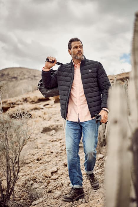 JP1880 Oxford-Hemd, Langarm, Buttondown-Kragen, Modern Fit, bis 8 XL