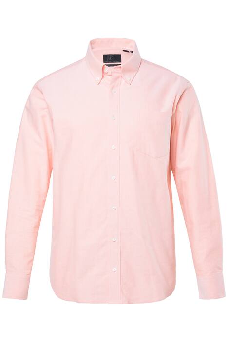 Košile Oxford JP1880, dlouhé rukávy, límeček s knoflíky, Modern střih, do 8XL