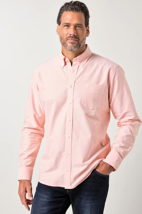 JP 1880 Oxford-overhemd, lange mouwen, buttondown-kraag, Modern Fit, tot 8XL
