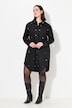 Hemdbluse, Ziersteine, Oversized, Hemdkragen, Langarm