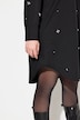 Hemdbluse, Ziersteine, Oversized, Hemdkragen, Langarm