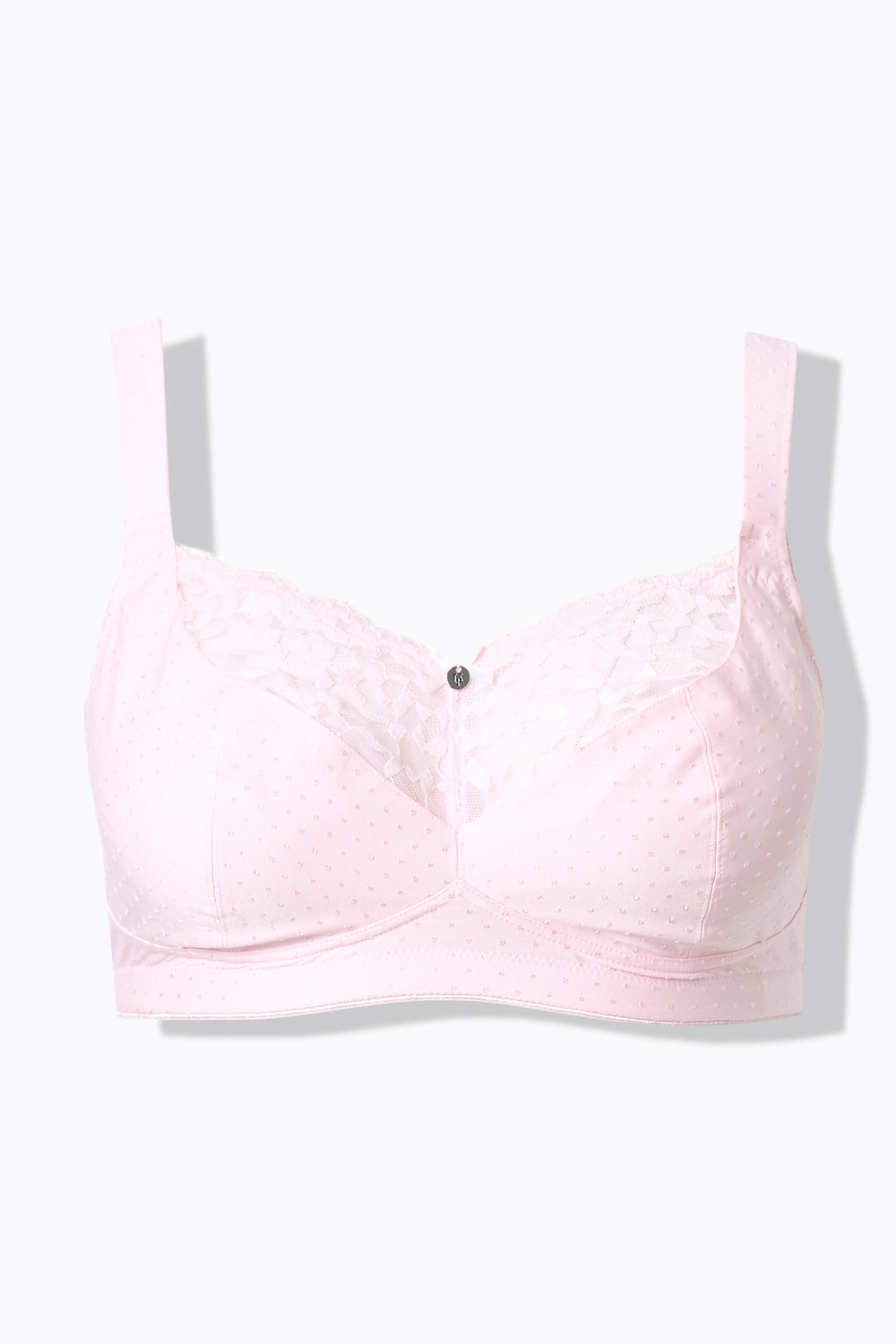 Stora storlekar Stöd-BH, Dam, rosa, storlek: 120F, Syntetfibrer/Elastan, Ulla Popken