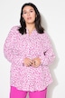 Bluse, oversized, Musselin, Color-Leo
