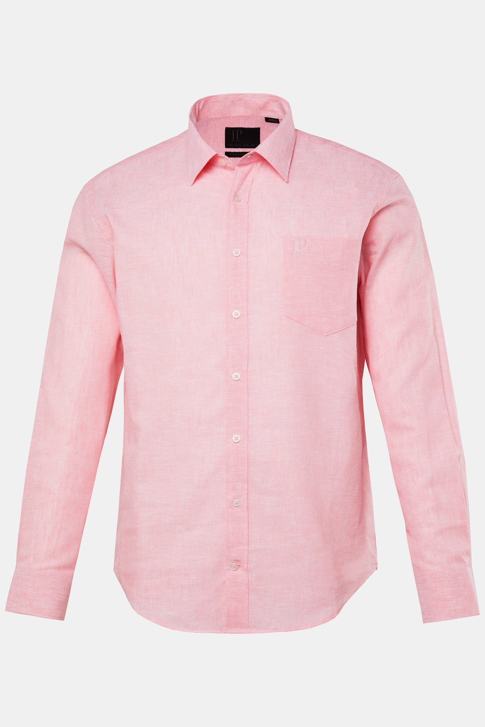 Hemd, Langarm, Leinenmix, Kentkragen, Modern Fit, bis 8 XL