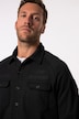 Chemise en molleton JP 1880, manches longues raglan et col Kent, flocages - jusqu'au 8 XL