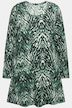 Longshirt, slangen, A-lijn, ronde hals, lange mouwen