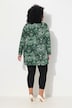 Longshirt, slangen, A-lijn, ronde hals, lange mouwen