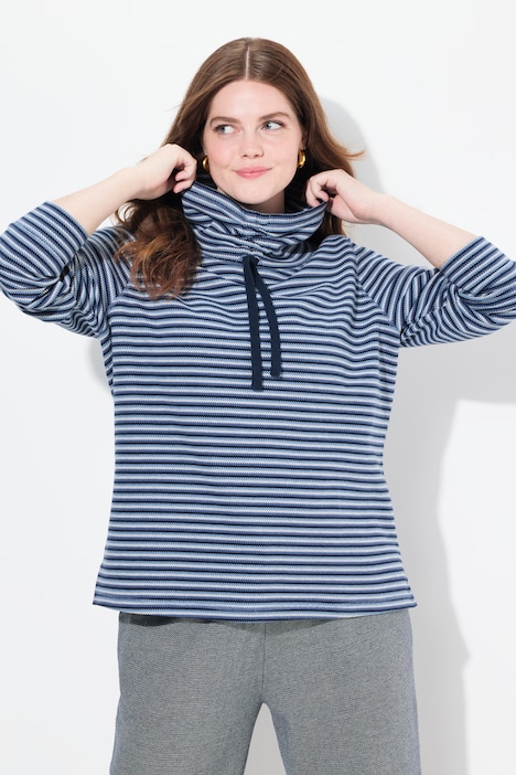 Eco Cotton Turtleneck Sweatshirt