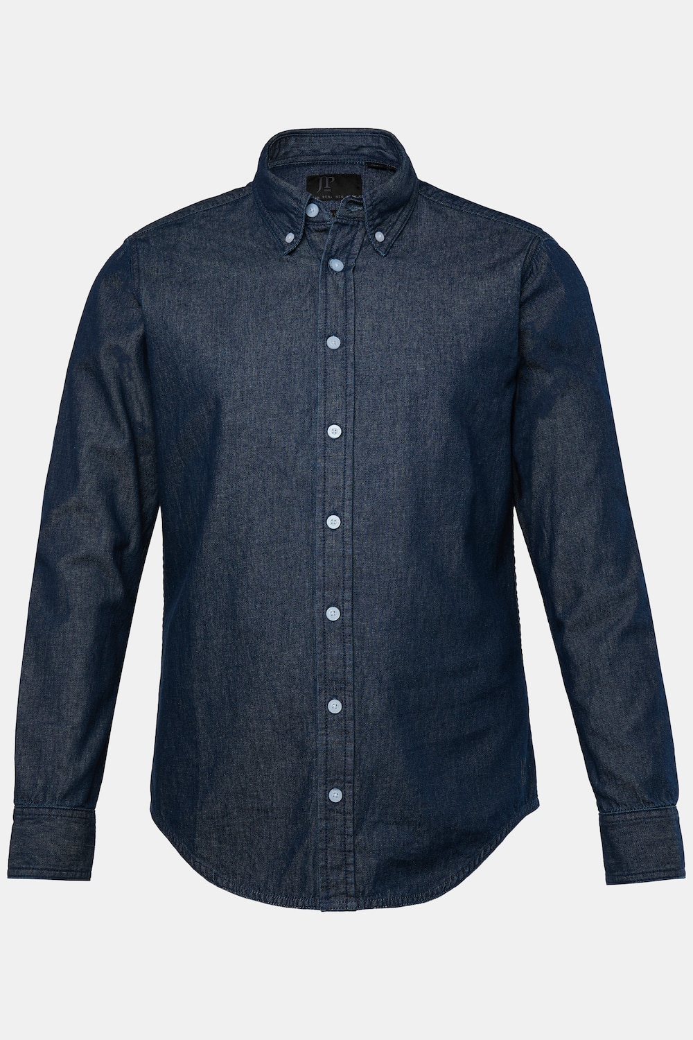 Große Größen Denim-Hemd, Herren, blau, Größe: 8XL, Baumwolle, JP1880