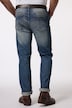 Jean JP 1880 finition FLEXNAMIC®, style vintage, tissu denim avec détails destroy, coupe Straight Fit 5 poches - jusqu'à la taille 74
