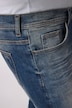 Jean JP 1880 finition FLEXNAMIC®, style vintage, tissu denim avec détails destroy, coupe Straight Fit 5 poches - jusqu'à la taille 74