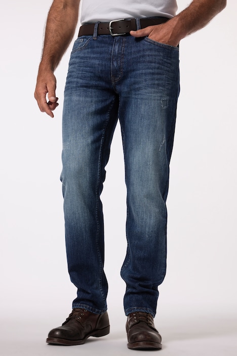 JP 1880 jeans, denim, FLEXNAMIC®, destroyed, vintage look, Straight Fit, 5-pocket, tot mt. 72