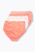 Maxislips, 5er-Pack, Punkte/einfarbig