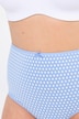 Maxislips, set van 5, stippen/effen