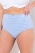 Maxislips, set van 5, stippen/effen