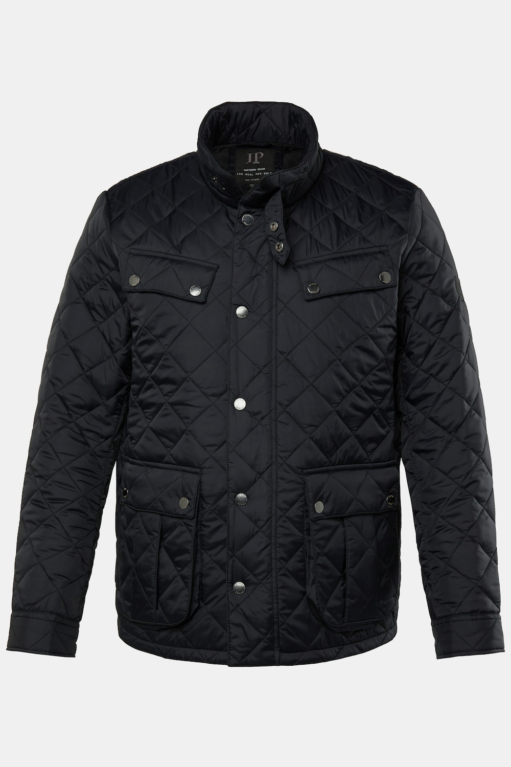 JP 1880 gewatteerde jas, opstaande kraag, veel zakken, tot 8XL