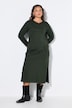 Maxikleid, Jersey mit Ringeln, Langarm