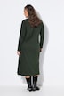 Maxikleid, Jersey mit Ringeln, Langarm