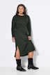 Maxikleid, Jersey mit Ringeln, Langarm