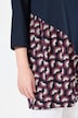 Eco Cotton Patch Print Tunic Tee