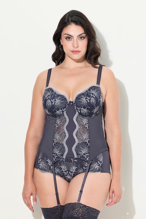 TRUYOU Floral Lace Corset